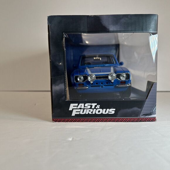 Jada Toys Fast & Furious 2005 Ford GT Diecast Car 1:32 Blue NIB - Picture 5 of 7